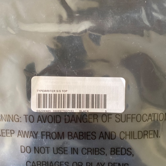 Black supreme typewriter tee - Picture 4 of 4